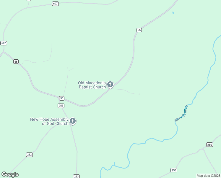 map of restaurants, bars, coffee shops, grocery stores, and more near 5304 County Road 55 in Clanton