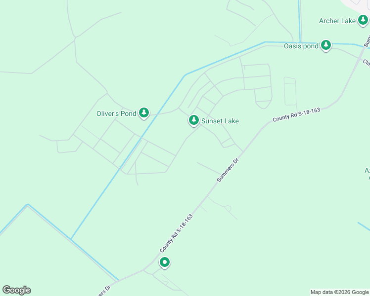 map of restaurants, bars, coffee shops, grocery stores, and more near Unnamed Road in Ridgeville