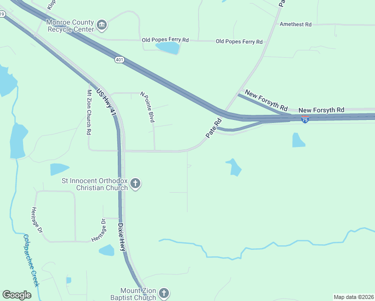 map of restaurants, bars, coffee shops, grocery stores, and more near 2 Wadley Station Lane in Macon