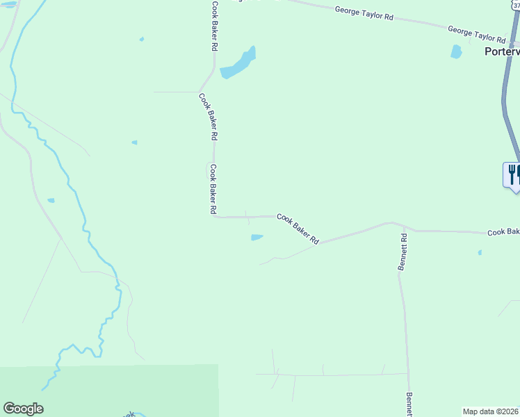map of restaurants, bars, coffee shops, grocery stores, and more near 688 Cook Baker Road in Sarepta