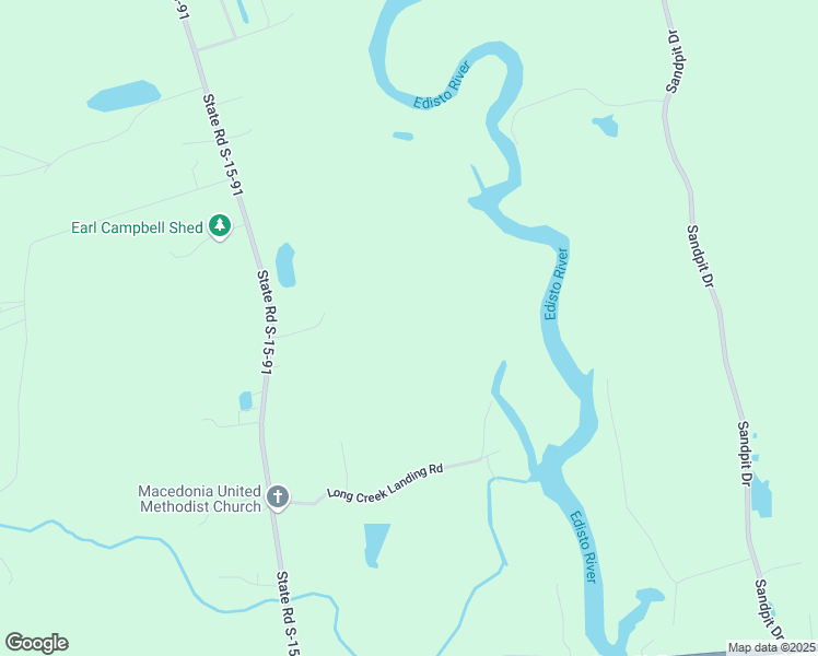 map of restaurants, bars, coffee shops, grocery stores, and more near 720 State Road S-15-91 in Ridgeville