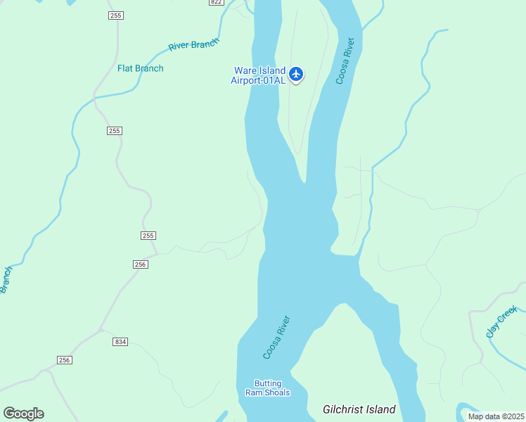 map of restaurants, bars, coffee shops, grocery stores, and more near 2315 County Road 256 in Clanton
