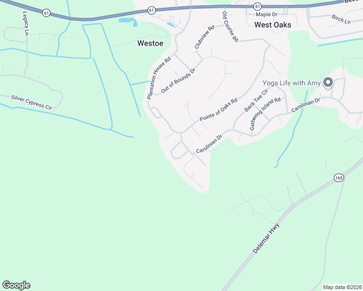 map of restaurants, bars, coffee shops, grocery stores, and more near 102 Veranda Drive in Summerville
