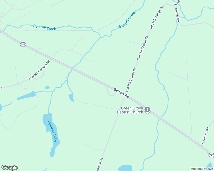 map of restaurants, bars, coffee shops, grocery stores, and more near 4620 Bartow Road in Sandersville