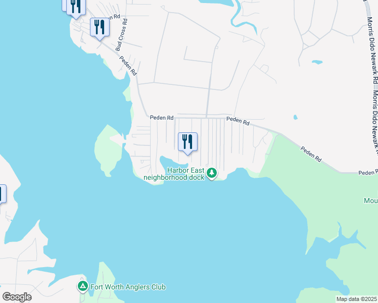 map of restaurants, bars, coffee shops, grocery stores, and more near 11655 Randle Lane in Fort Worth