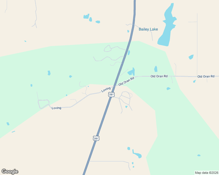 map of restaurants, bars, coffee shops, grocery stores, and more near 274 Loving in Mineral Wells