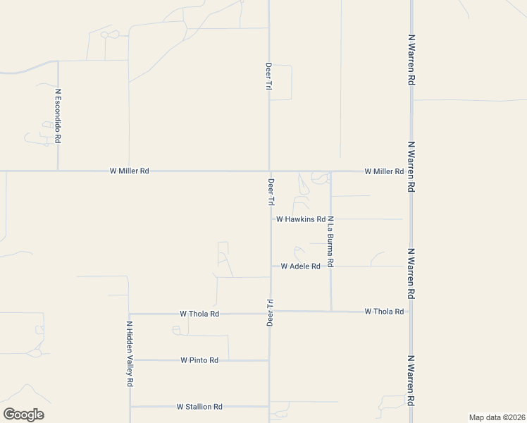 map of restaurants, bars, coffee shops, grocery stores, and more near 6650 Deer Trail in Maricopa