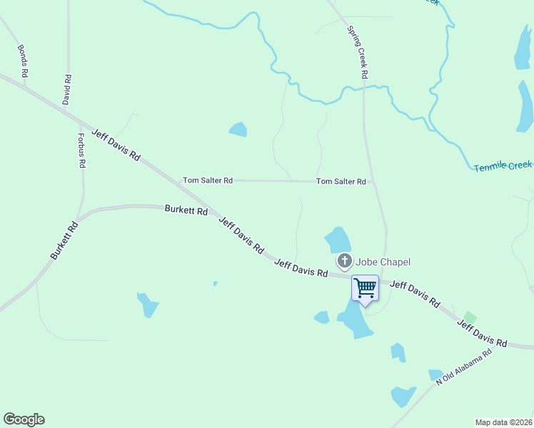 map of restaurants, bars, coffee shops, grocery stores, and more near 170 Tom Salter Road in Thomaston