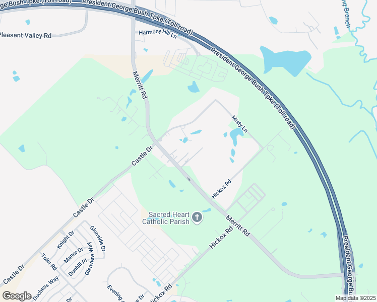 map of restaurants, bars, coffee shops, grocery stores, and more near 9212 Merritt Road in Rowlett