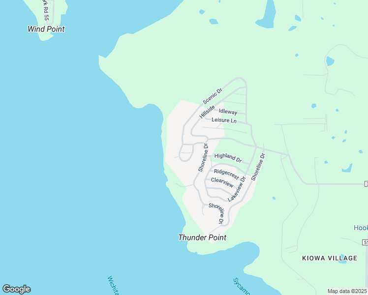map of restaurants, bars, coffee shops, grocery stores, and more near 7435 Scenic Drive in Lone Oak