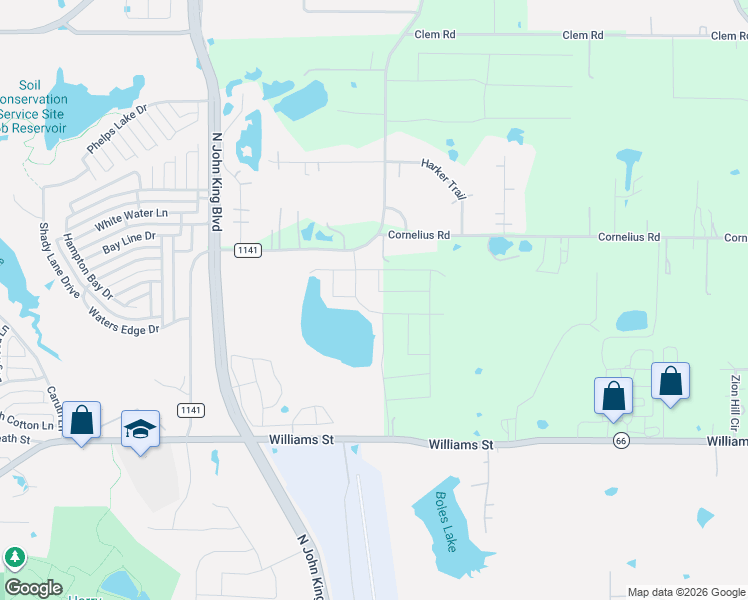map of restaurants, bars, coffee shops, grocery stores, and more near 1006-1030 Farm to Market Road 1141 in Rockwall