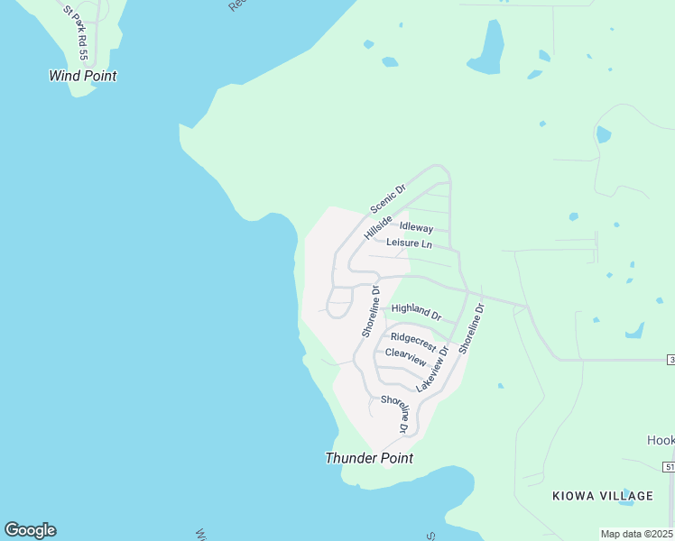 map of restaurants, bars, coffee shops, grocery stores, and more near 7435 Scenic Drive in Lone Oak