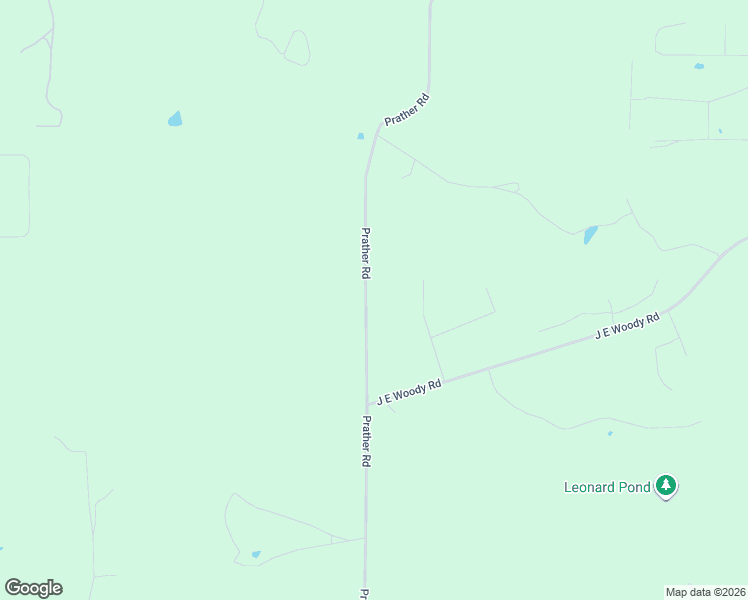 map of restaurants, bars, coffee shops, grocery stores, and more near 8600-9106 Prather Road in Springtown