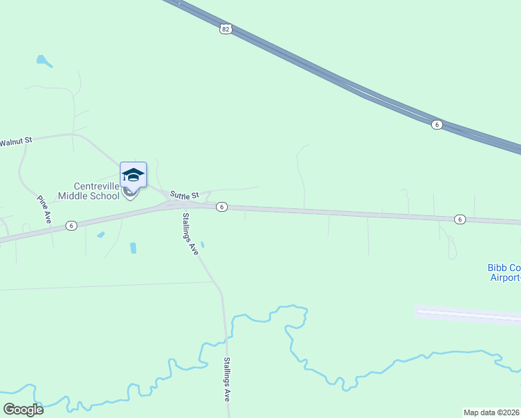 map of restaurants, bars, coffee shops, grocery stores, and more near Montgomery Highway in Centreville