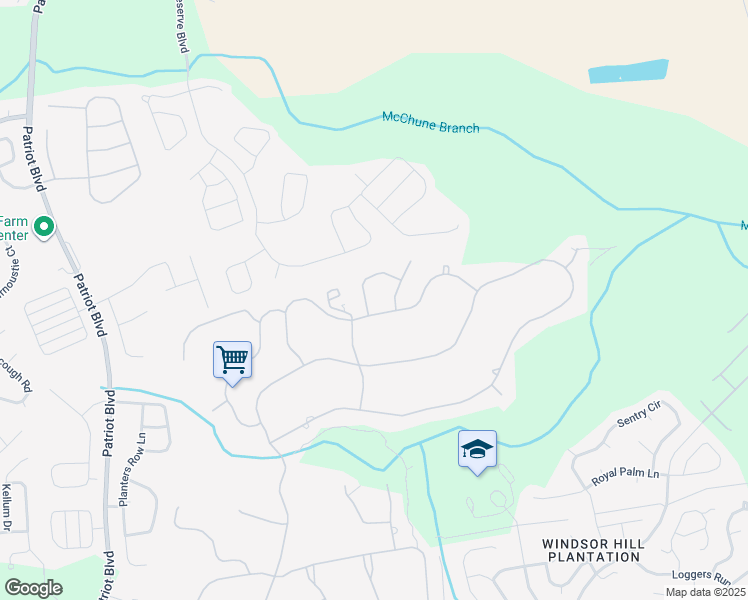 map of restaurants, bars, coffee shops, grocery stores, and more near 4204 Wildwood Landing in Charleston