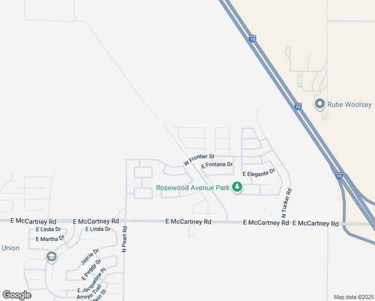 map of restaurants, bars, coffee shops, grocery stores, and more near 2898 North Paisley Avenue in Casa Grande