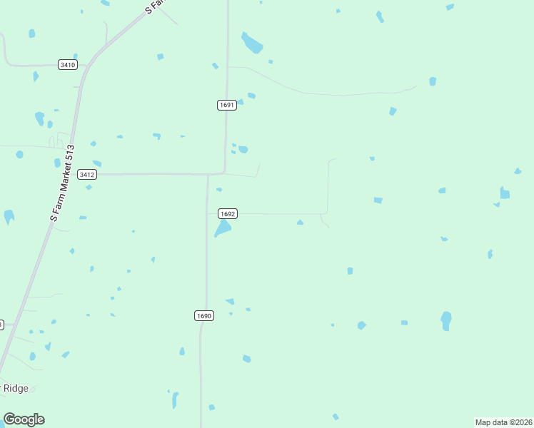 map of restaurants, bars, coffee shops, grocery stores, and more near County Road 1692 in Point