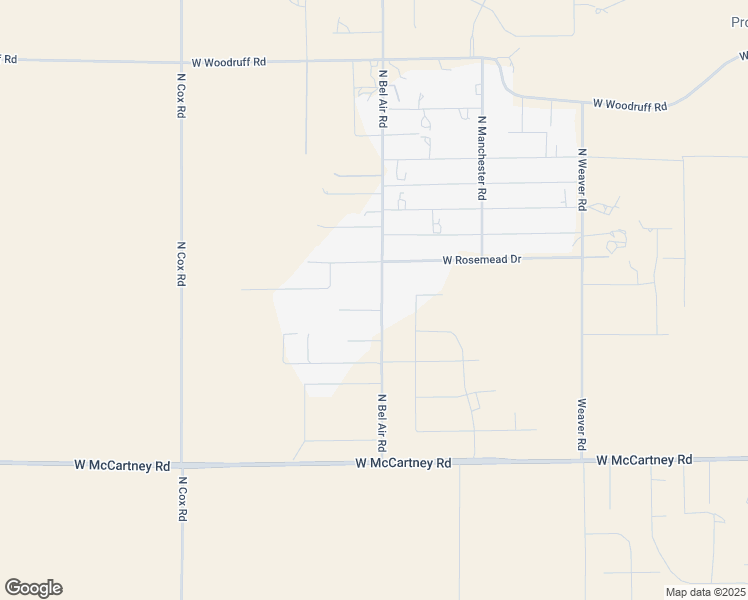 map of restaurants, bars, coffee shops, grocery stores, and more near 7054 North Bel Air Road in Casa Grande