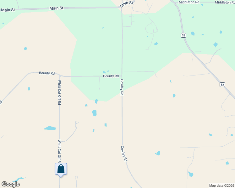 map of restaurants, bars, coffee shops, grocery stores, and more near 2403 Cowley Road in Whitt