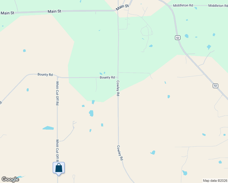 map of restaurants, bars, coffee shops, grocery stores, and more near 2403 Cowley Road in Whitt