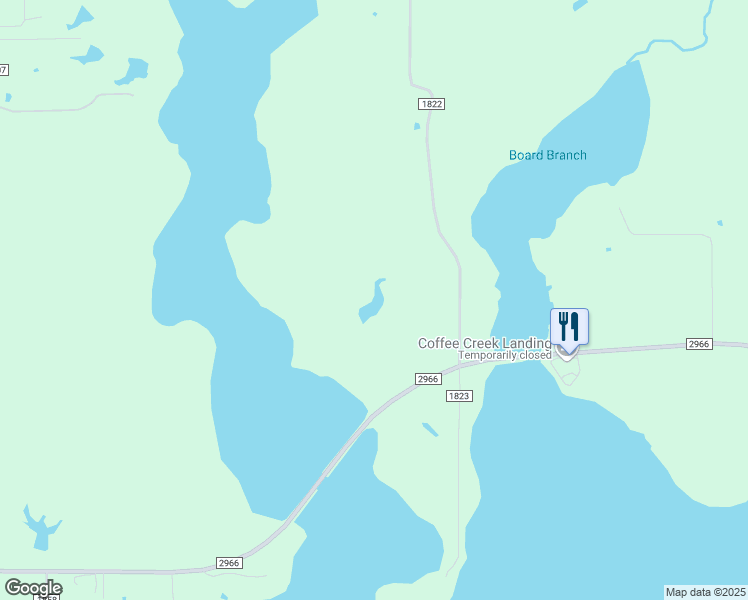 map of restaurants, bars, coffee shops, grocery stores, and more near Farm to Market 2966 in Yantis