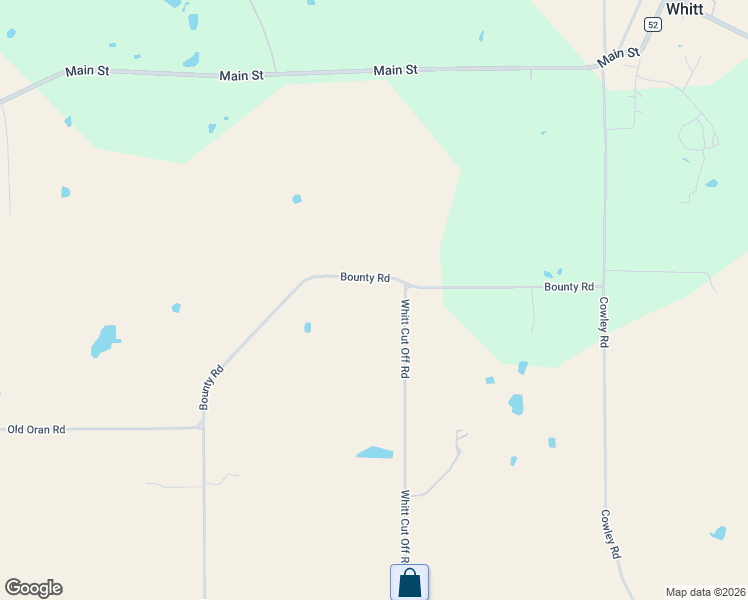 map of restaurants, bars, coffee shops, grocery stores, and more near 2636 Bounty Road in Perrin