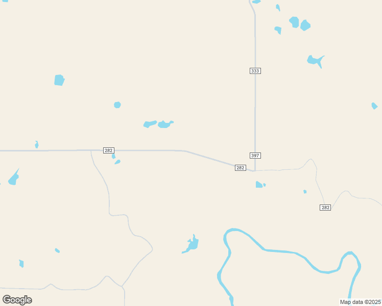 map of restaurants, bars, coffee shops, grocery stores, and more near County Road 282 in Woodson