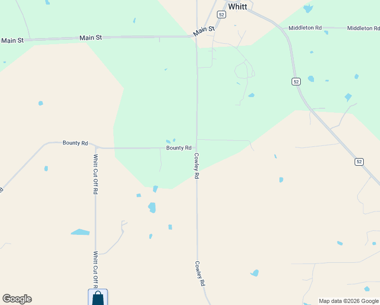 map of restaurants, bars, coffee shops, grocery stores, and more near 2517 Cowley Road in Perrin