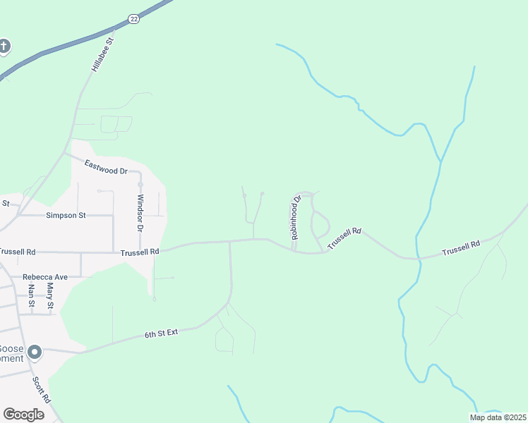 map of restaurants, bars, coffee shops, grocery stores, and more near 162 Knollwood Drive in Alexander City