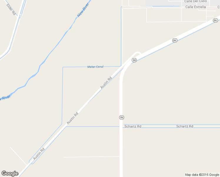 map of restaurants, bars, coffee shops, grocery stores, and more near 4097 Highway 86 in Brawley