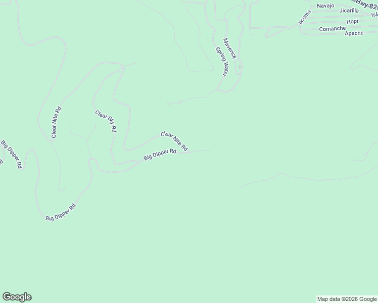 map of restaurants, bars, coffee shops, grocery stores, and more near 182 Clear Nite Road in Cloudcroft