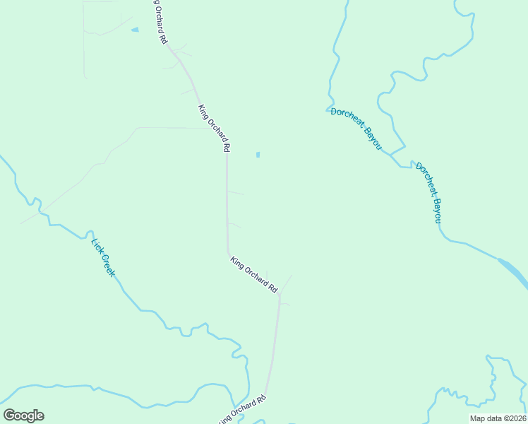 map of restaurants, bars, coffee shops, grocery stores, and more near 1732 King Orchard Road in Sarepta