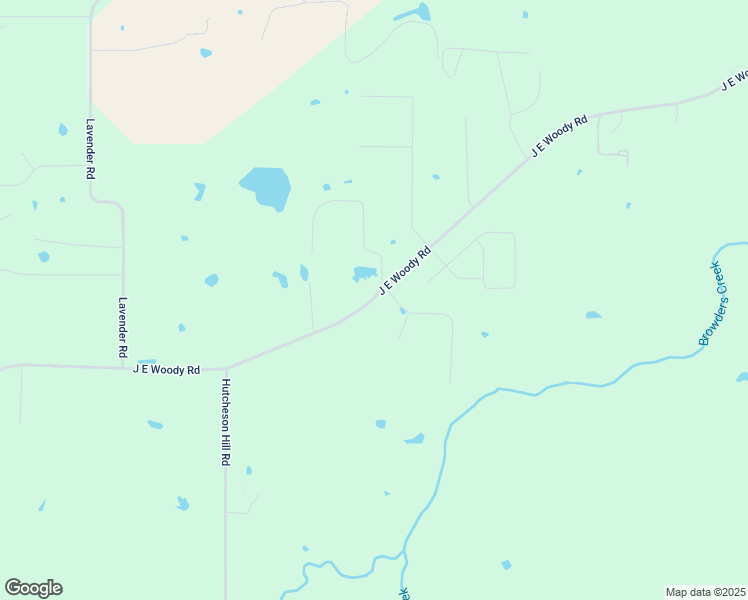 map of restaurants, bars, coffee shops, grocery stores, and more near 2201 West J E Woody Road in Springtown