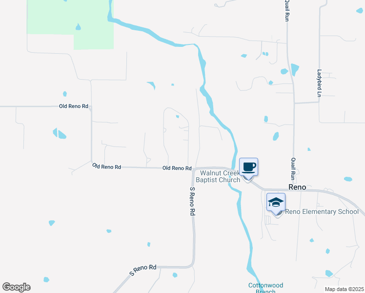 map of restaurants, bars, coffee shops, grocery stores, and more near 656 Truman Circle in Springtown