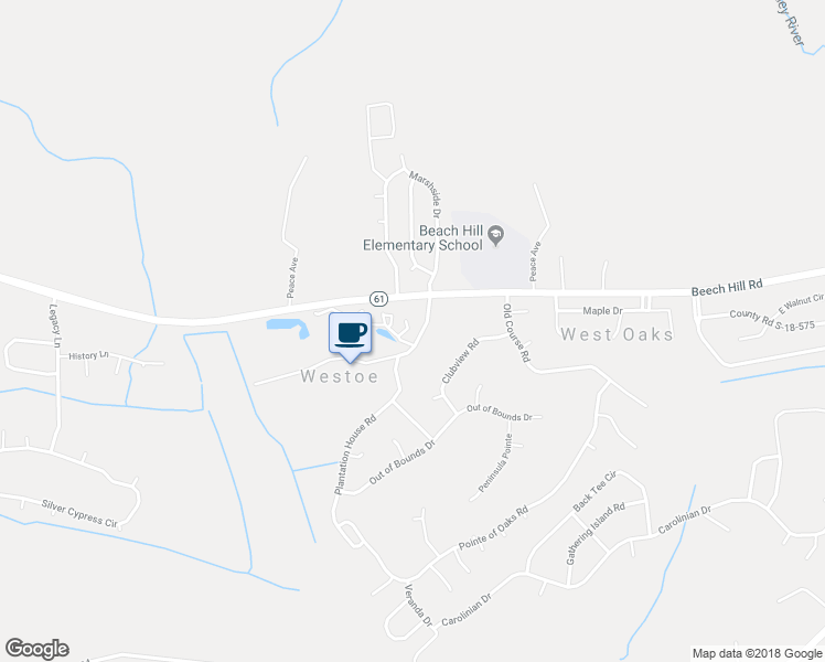 map of restaurants, bars, coffee shops, grocery stores, and more near 102 Golfview Lane in Summerville