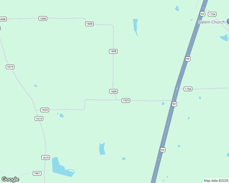 map of restaurants, bars, coffee shops, grocery stores, and more near 446 County Road 1608 in Linden