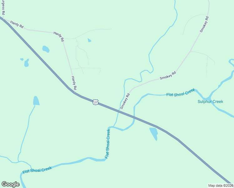 map of restaurants, bars, coffee shops, grocery stores, and more near 5475 Hamilton Road in LaGrange