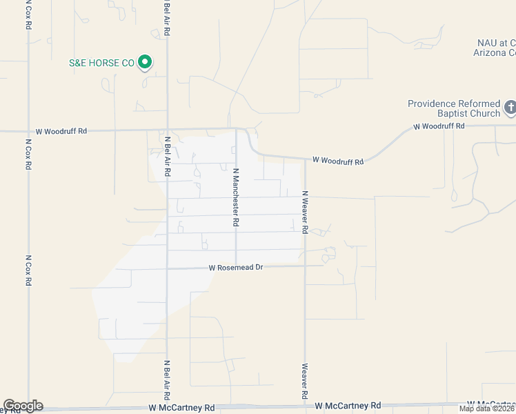 map of restaurants, bars, coffee shops, grocery stores, and more near 9885 West Altadena Drive in Casa Grande