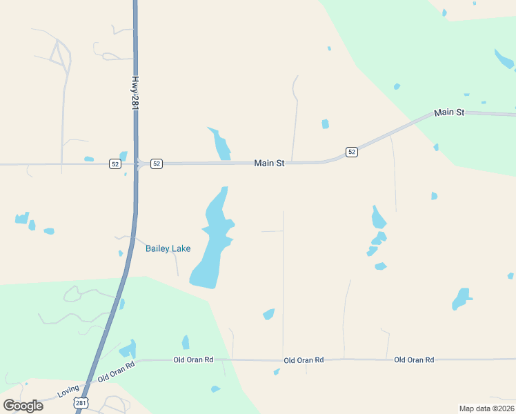 map of restaurants, bars, coffee shops, grocery stores, and more near Main Street in Perrin