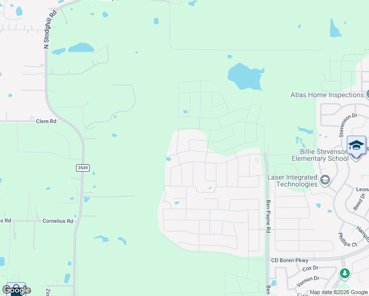 map of restaurants, bars, coffee shops, grocery stores, and more near 944 Ben Payne Road in Rockwall