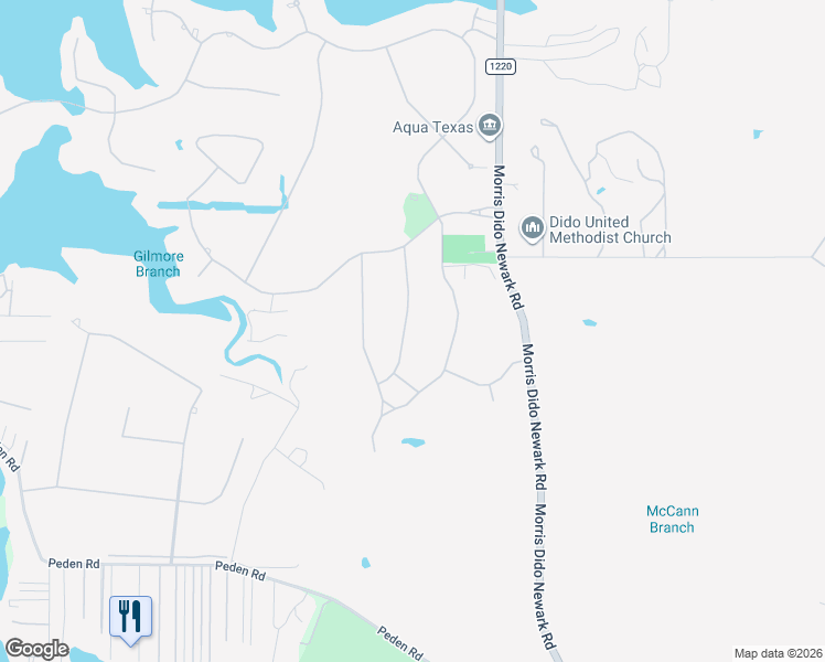 map of restaurants, bars, coffee shops, grocery stores, and more near 12260 Fairway Meadows Dr in Fort Worth