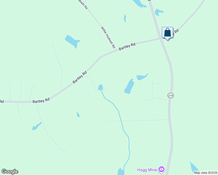 map of restaurants, bars, coffee shops, grocery stores, and more near 1605 Bartley Road in LaGrange