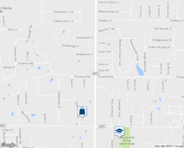 map of restaurants, bars, coffee shops, grocery stores, and more near 2001 Florence Road in Roanoke