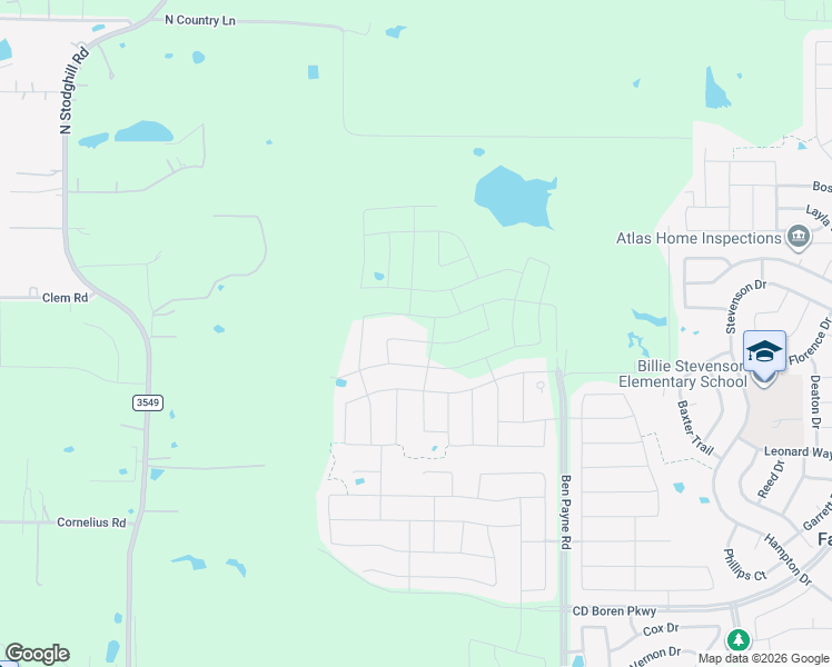 map of restaurants, bars, coffee shops, grocery stores, and more near 944 Ben Payne Road in Rockwall