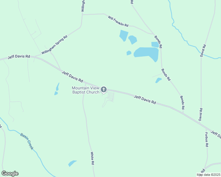 map of restaurants, bars, coffee shops, grocery stores, and more near 2546 Jeff Davis Road in Thomaston