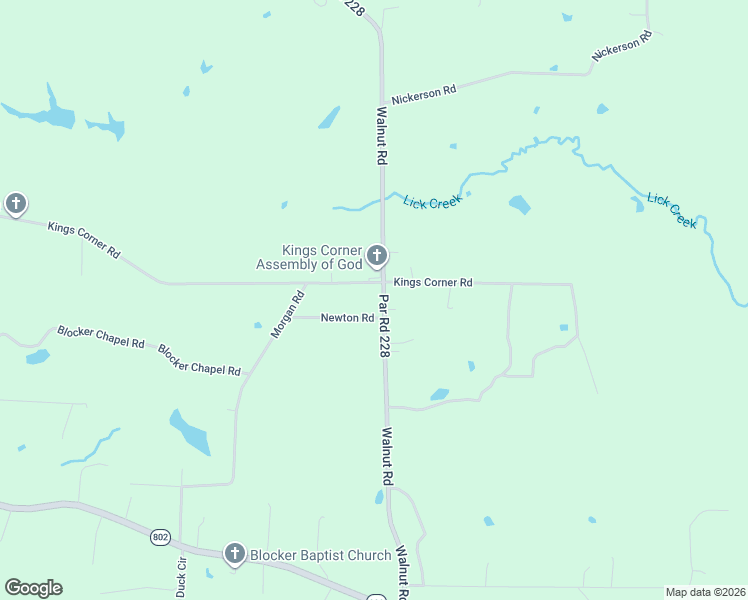 map of restaurants, bars, coffee shops, grocery stores, and more near 2935 Walnut Road in Sarepta