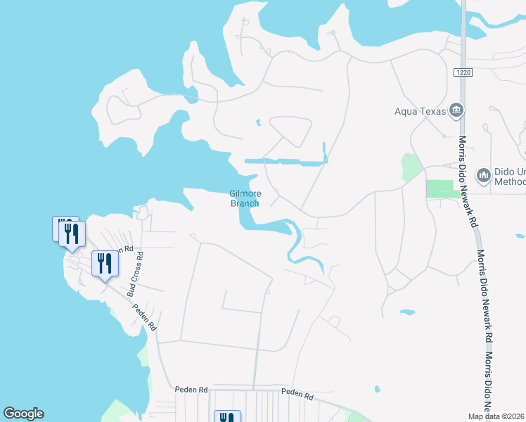map of restaurants, bars, coffee shops, grocery stores, and more near in Pecan Acres