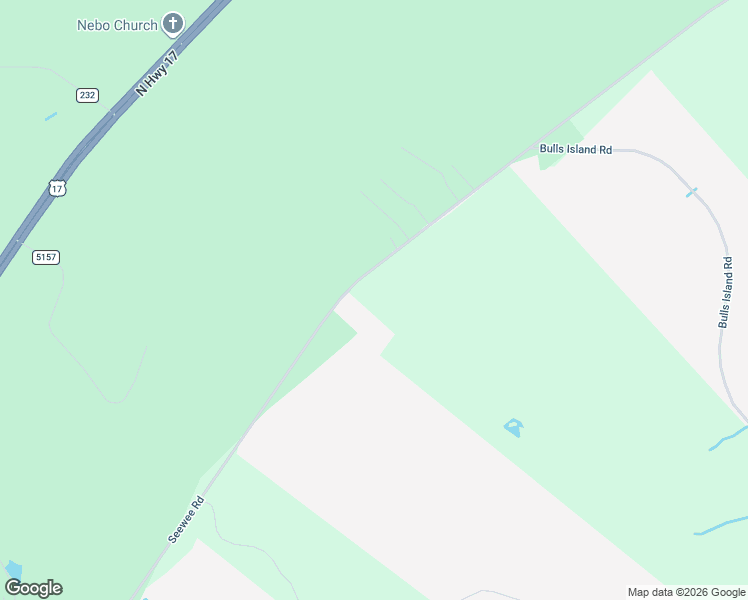 map of restaurants, bars, coffee shops, grocery stores, and more near 5737 Seewee Road in Awendaw