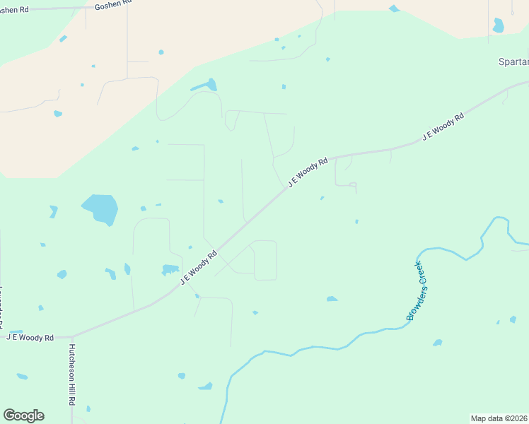 map of restaurants, bars, coffee shops, grocery stores, and more near 1705 West J E Woody Road in Springtown