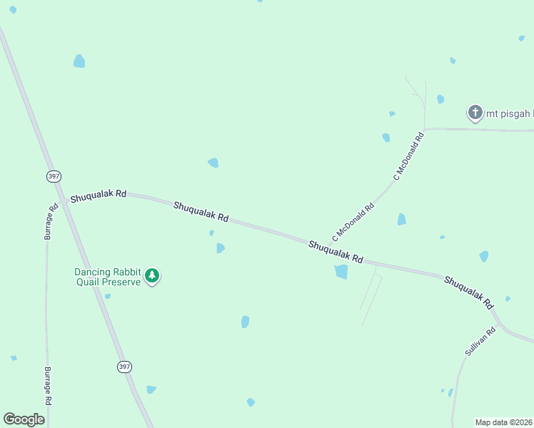 map of restaurants, bars, coffee shops, grocery stores, and more near Shuqualak Road in Winston County